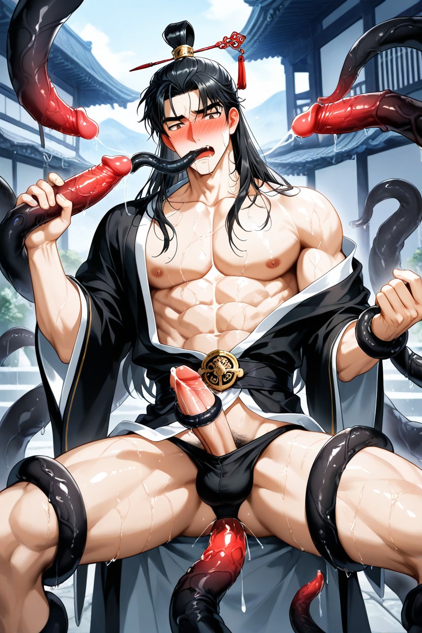 Open Shirt, Blowjob, Manhwa Porno gay IA