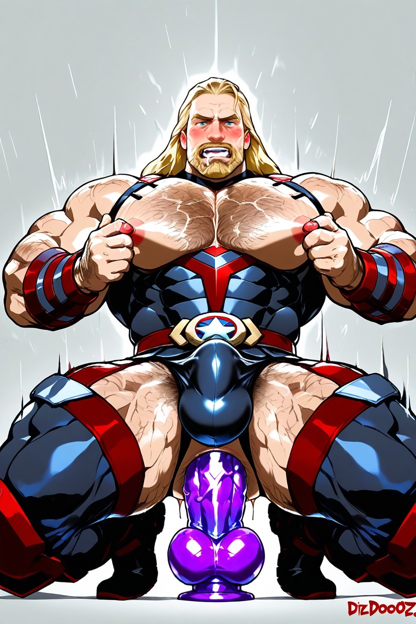 Drooling, 25+, Heroic Armour AI Gay Porn