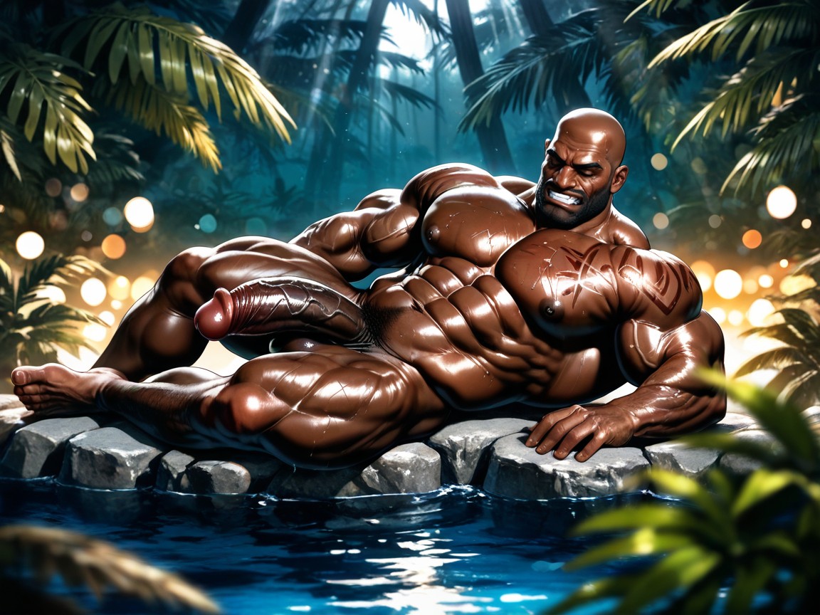 Luz Suave, Lying On Soil, Jungle Porno gay IA
