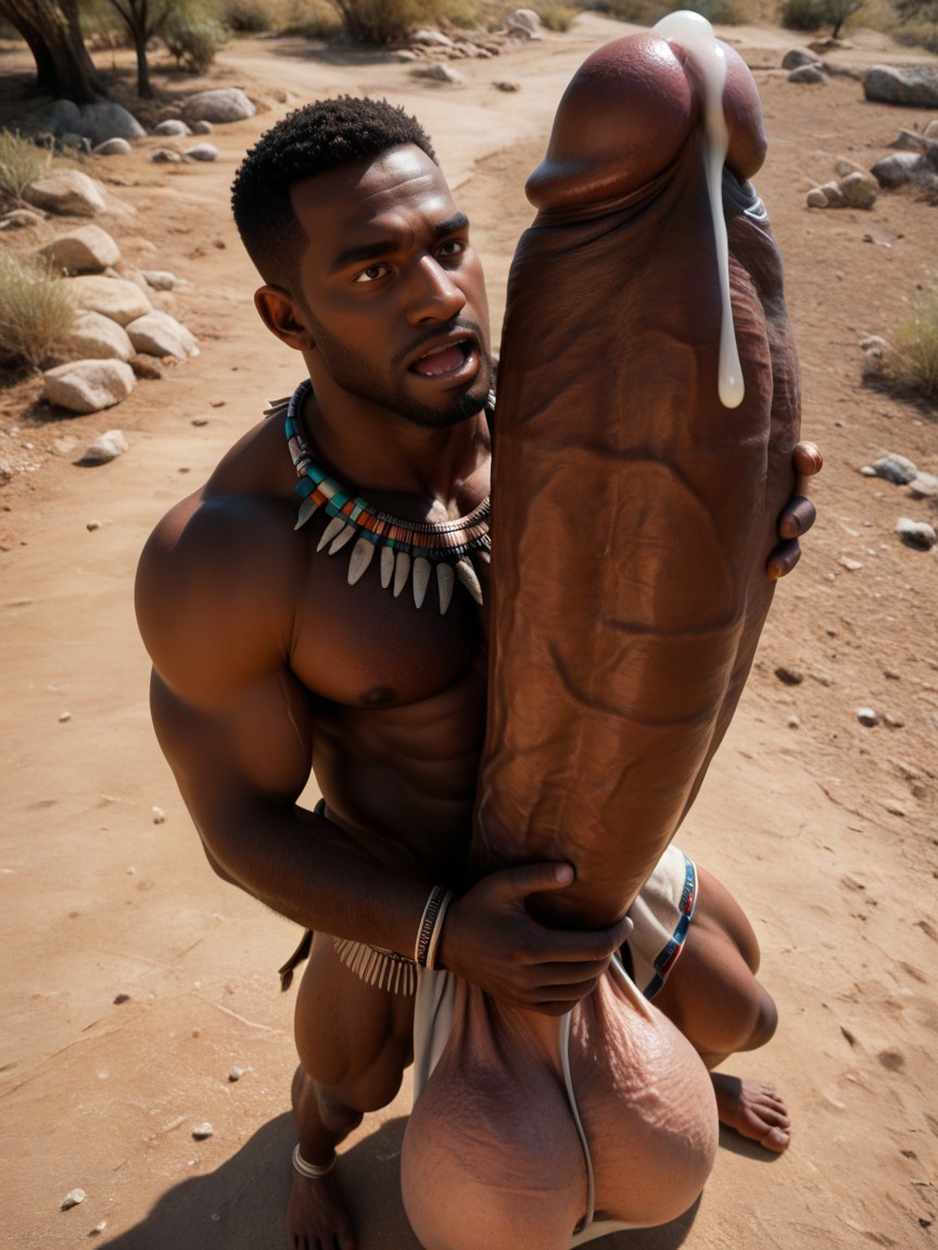 Cock Much Taller Than Him, Looking Up At Cock, Cock Much Bigger Than Him Porno gay IA