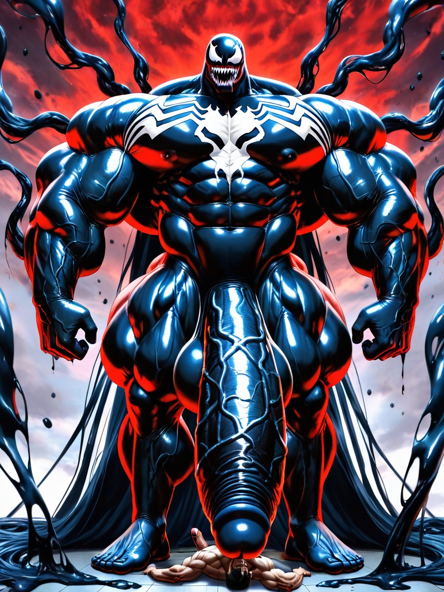 Gigantic Long Penis, Hyper Chest, Powerful Thick Thighs Porno gay IA