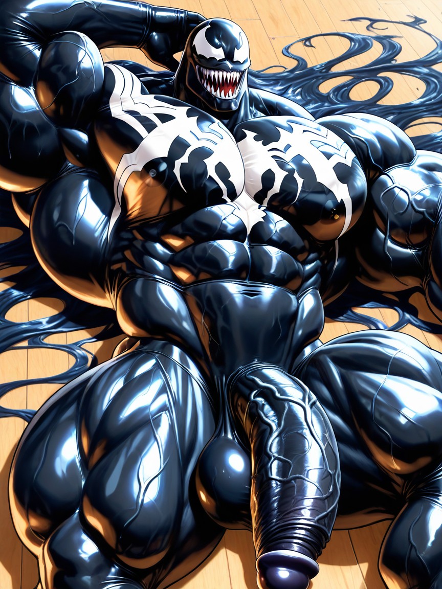 Stubble, Tumbada, Enormous Bulging Chest And Arms Porno gay IA