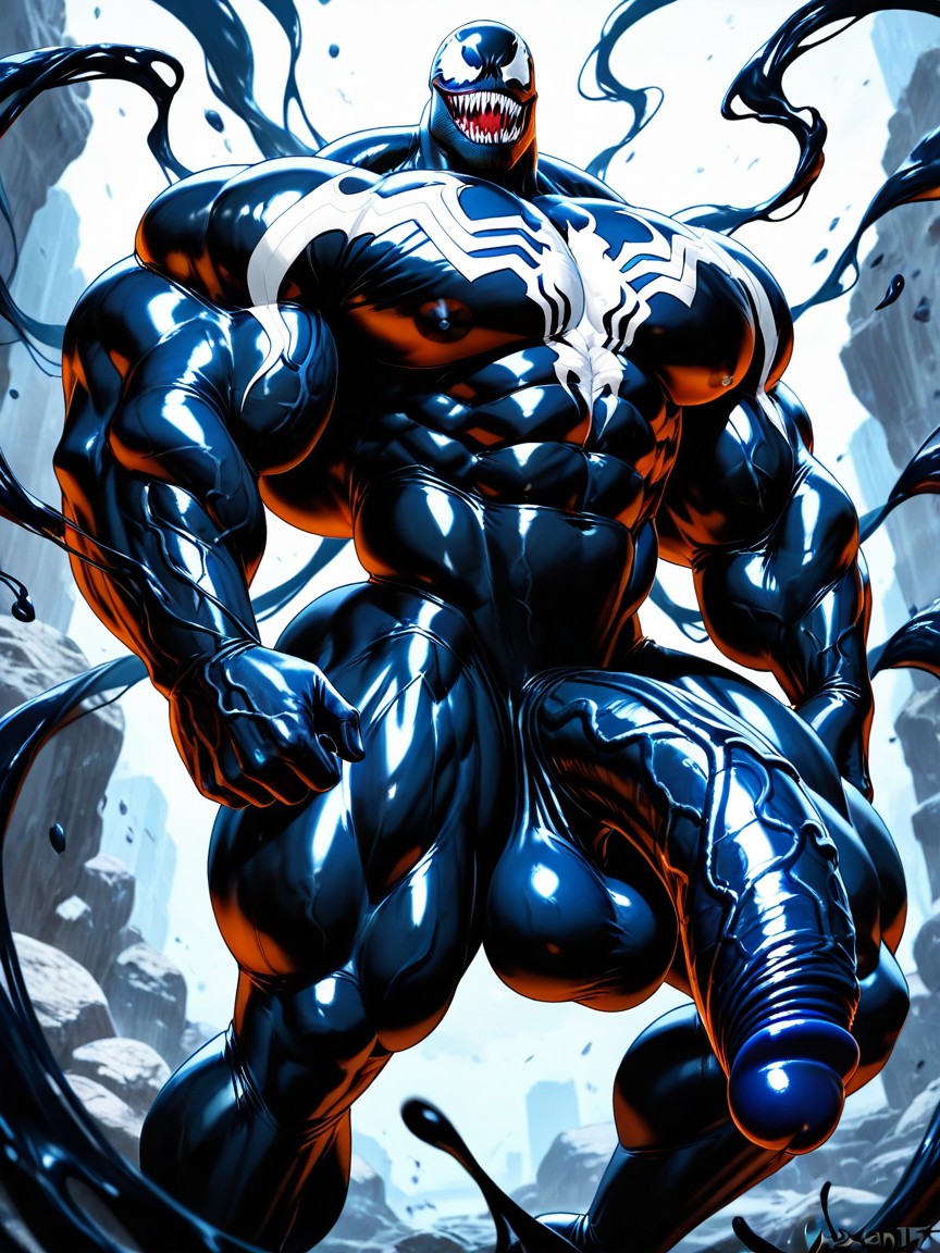 Penis Bigger Then Leg, Enormous Bulging Chest And Arms, Black Penis Porno gay IA