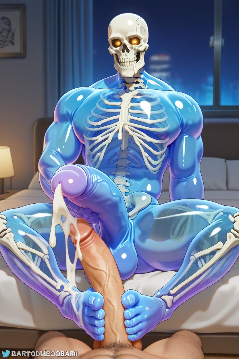 Foot Focus, 18+, Big Feet AI Gay Porn
