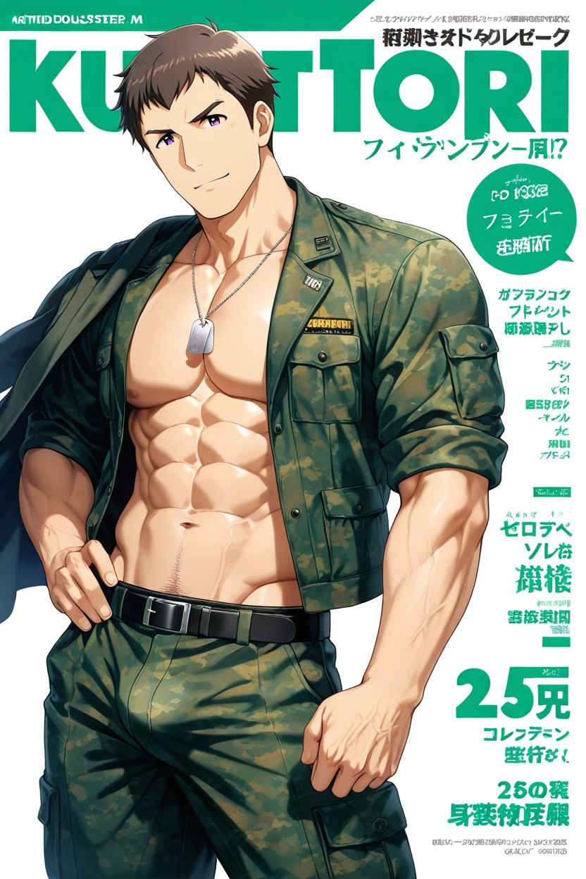 25+, Muscular Body, Standing AI Gay Porn