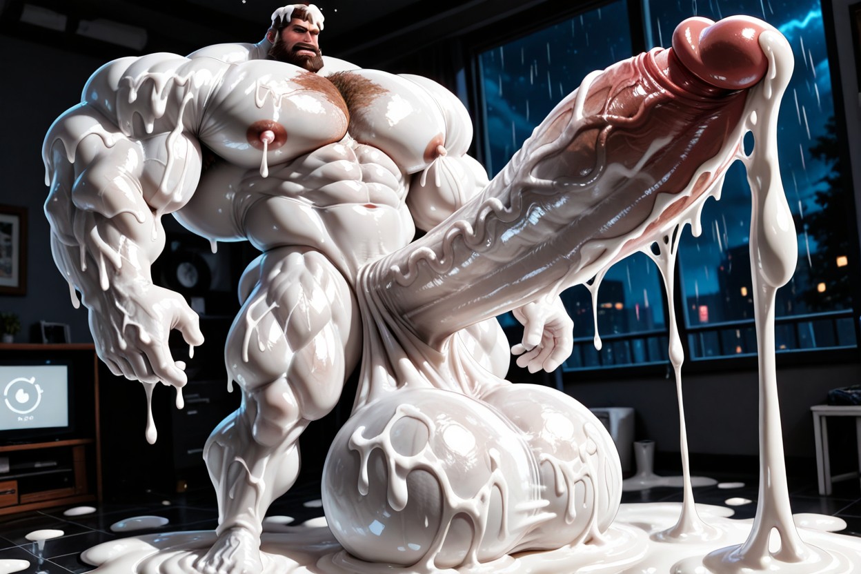 Perfect Oversized Thick And Extra Long Hyper Dick, Extreme Hyper Penis, Surreally Hyper Cock AI Gay Porn