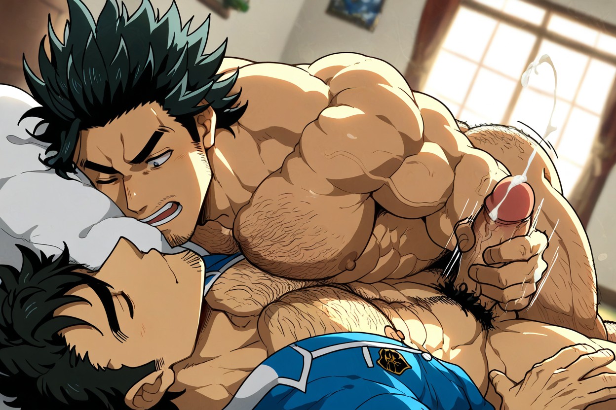Captain Yami Sukehiro From Black Clover, Dark Eyes, Fuckboy AI Gay Porn
