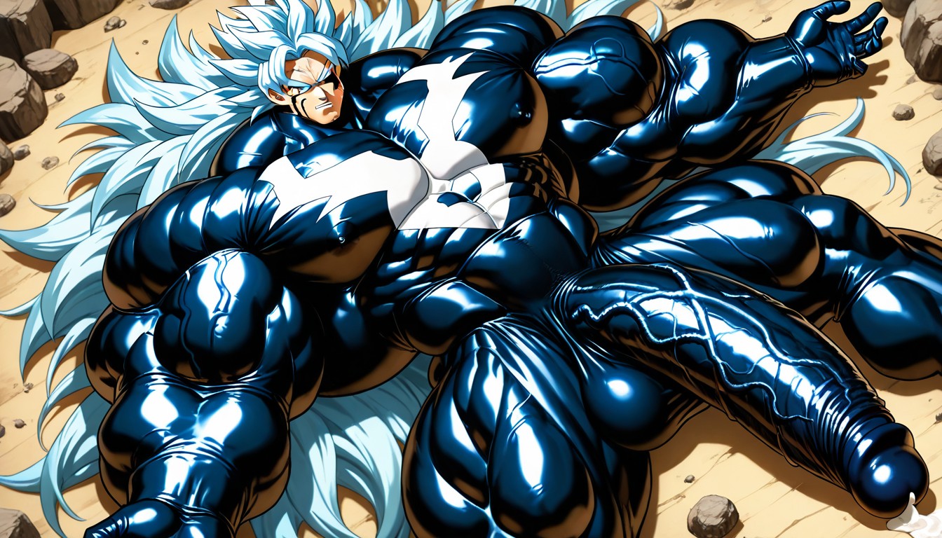 Tumbada, Colossal Muscularity, Tall Muscular Physique Porno gay IA