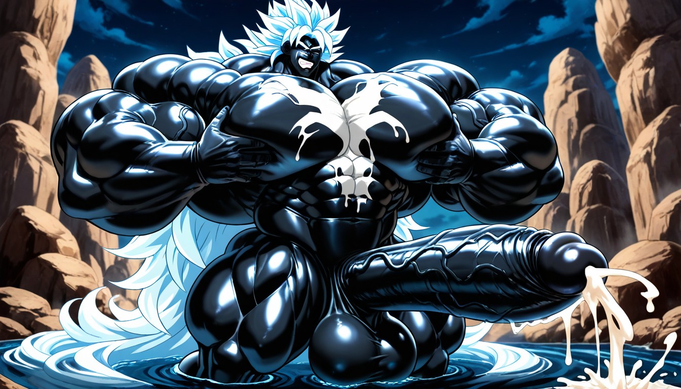 Boulder Shoulders, Erect Up, Broly The Legendary Super Saiyan AI Gay Porn