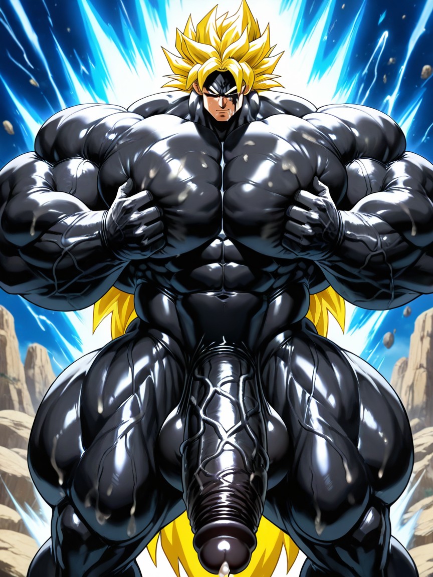 Colossal Muscularity, Muscular, 25+ AI Gay Porn