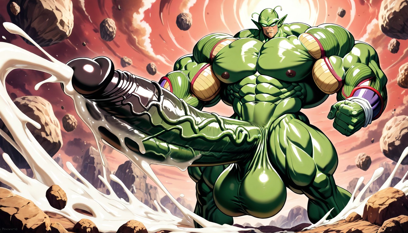 Powerful Thick Thighs, Hyper-muscular, 25+ AI Gay Porn