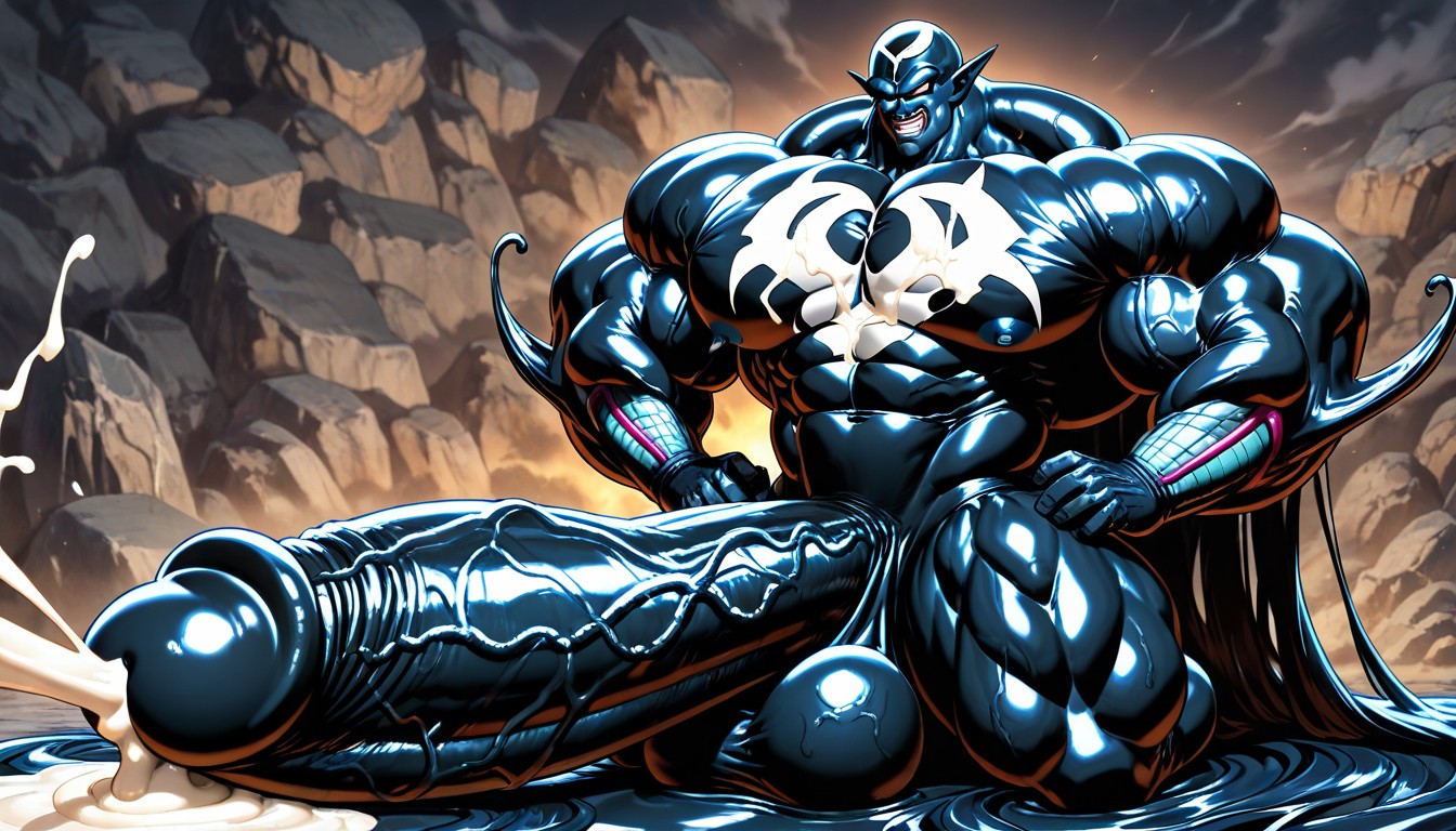 Boulder Shoulders, Oversized Muscles, Macro AI Gay Porn