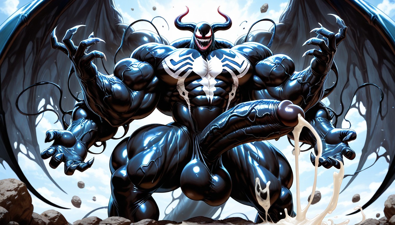 Sexy, Dragon Wings, Multiple Arms AI Gay Porn