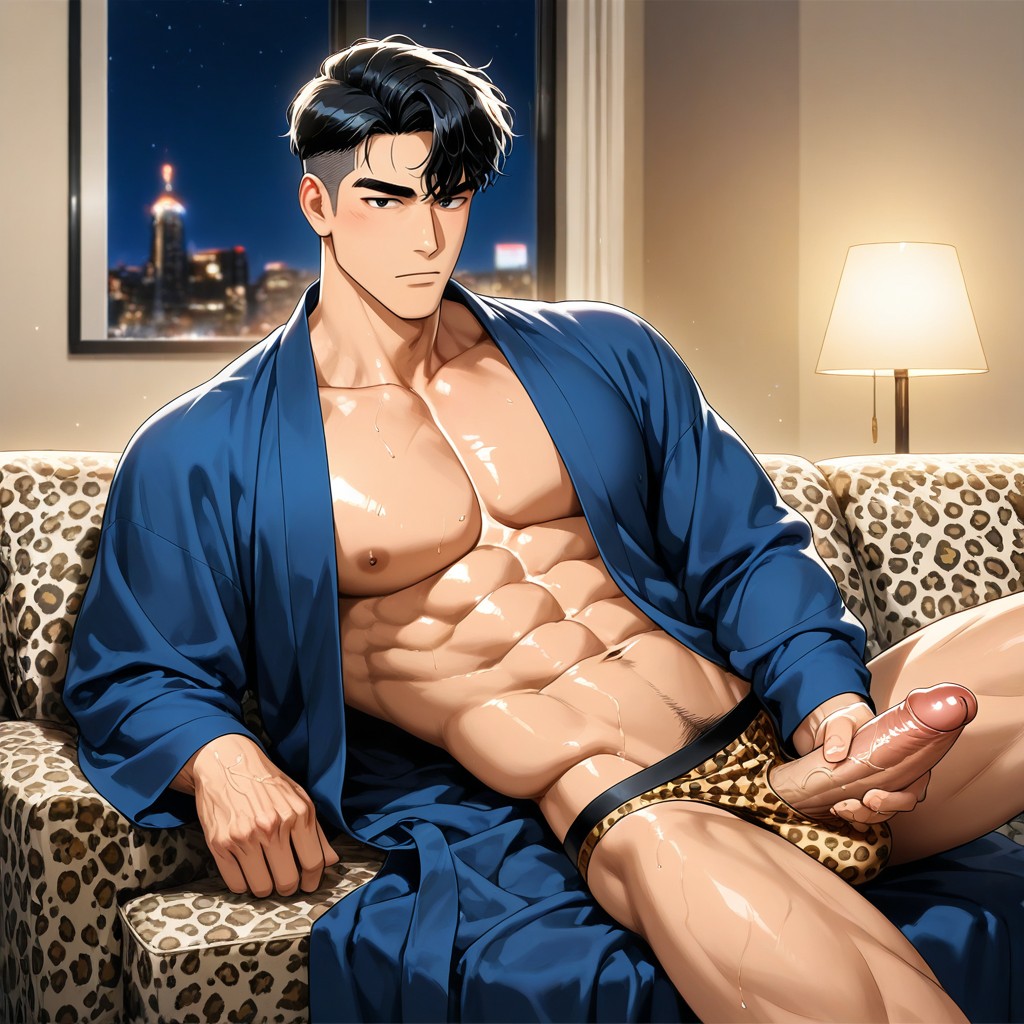 Manhwa Comic Art, Night, Coreano Porno gay IA