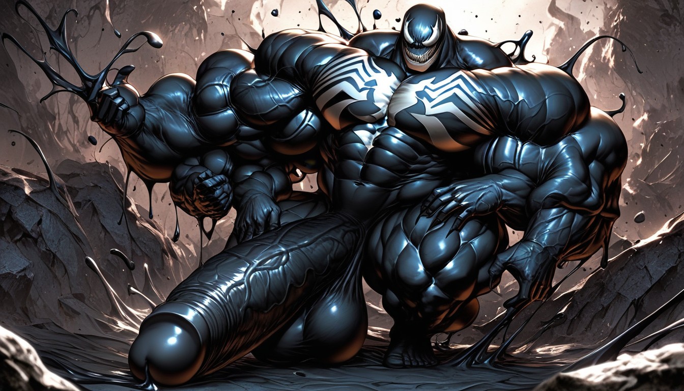 Medium Ass, Black Goo On Skin, Four Arms AI Gay Porn