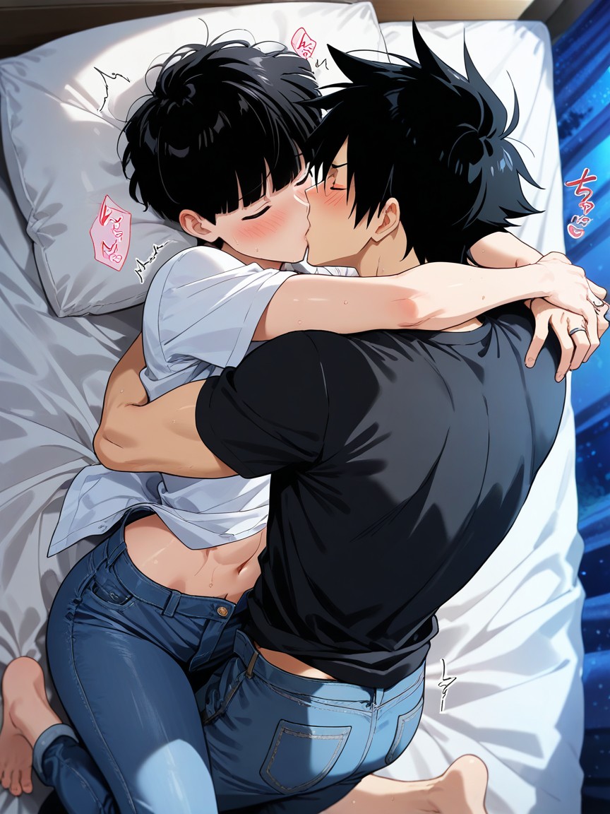 Gay, Mutual Hug, Untucked AI Gay Porn