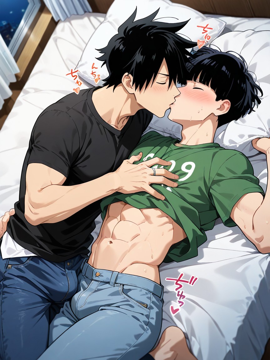 Bare Foot, Japonés, Man-on-top Porno gay IA
