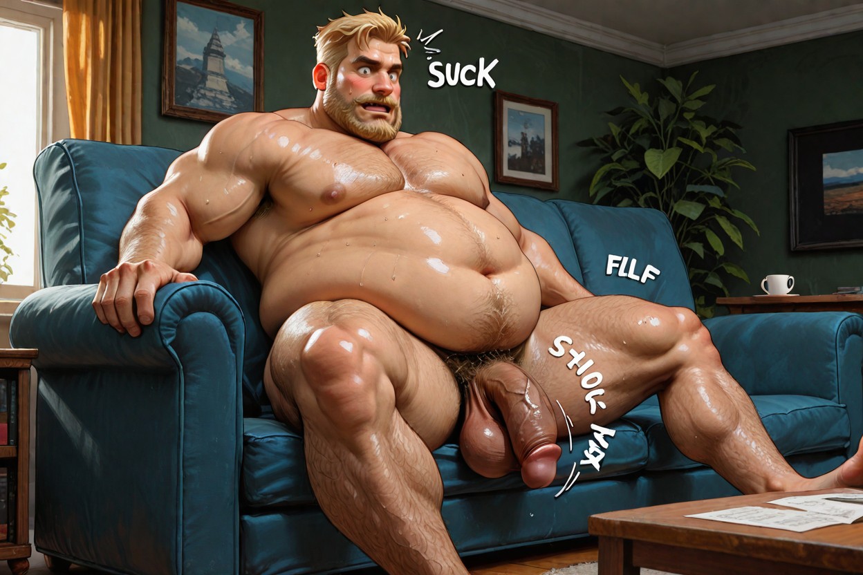Beitemian, Fat Belly, Only Males AI Gay Porn