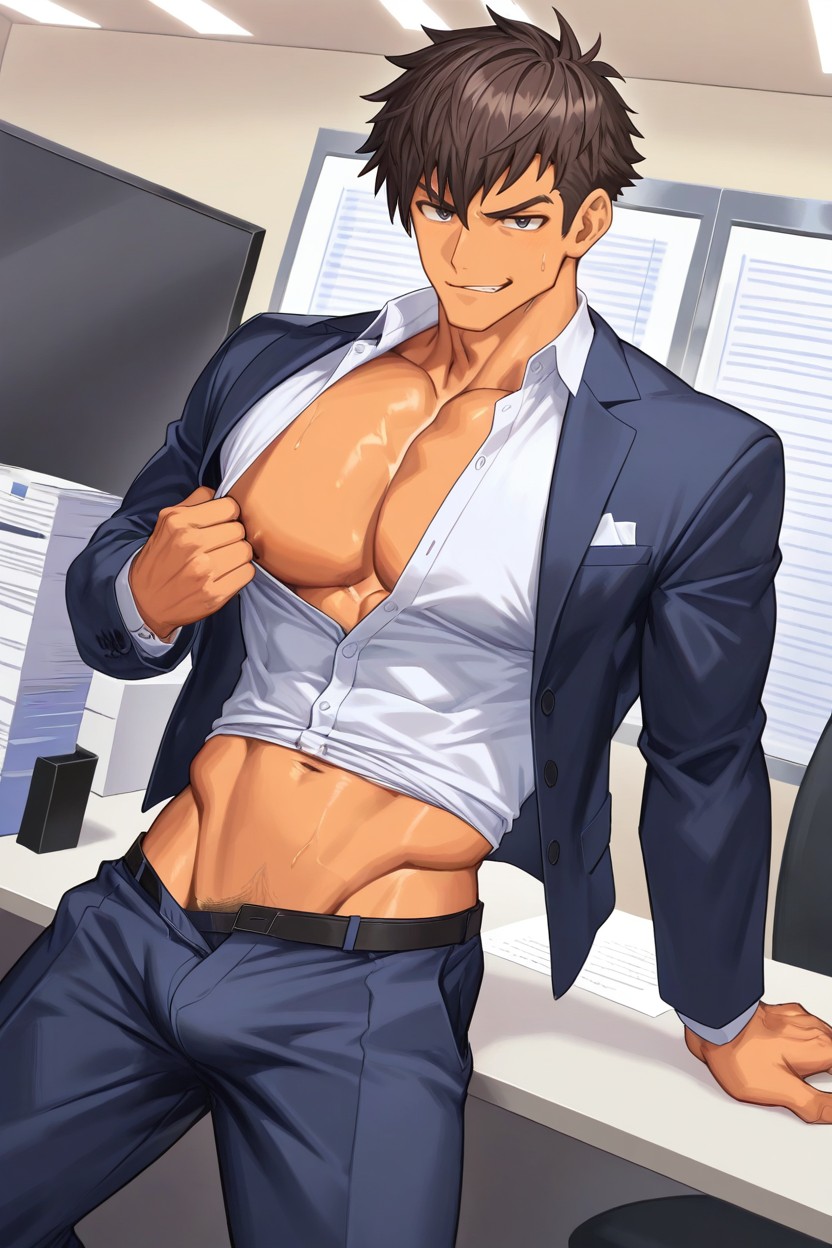 Waist, Arrogant Face, Circumscribed Waist Porno gay IA