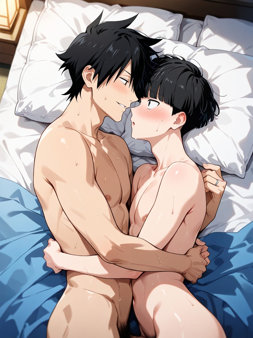 Perfect Quality, Male Only, Sweat AI Gay Porn
