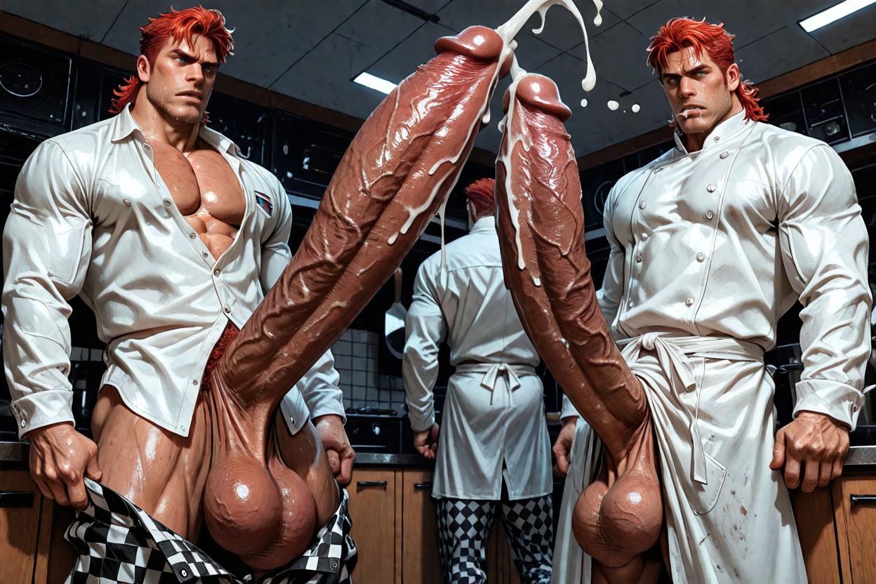 Thick Foreskin Fully Exposed And Hanging Heavy, K Ultra-realistic, Massive Uncut AI Gay Porn