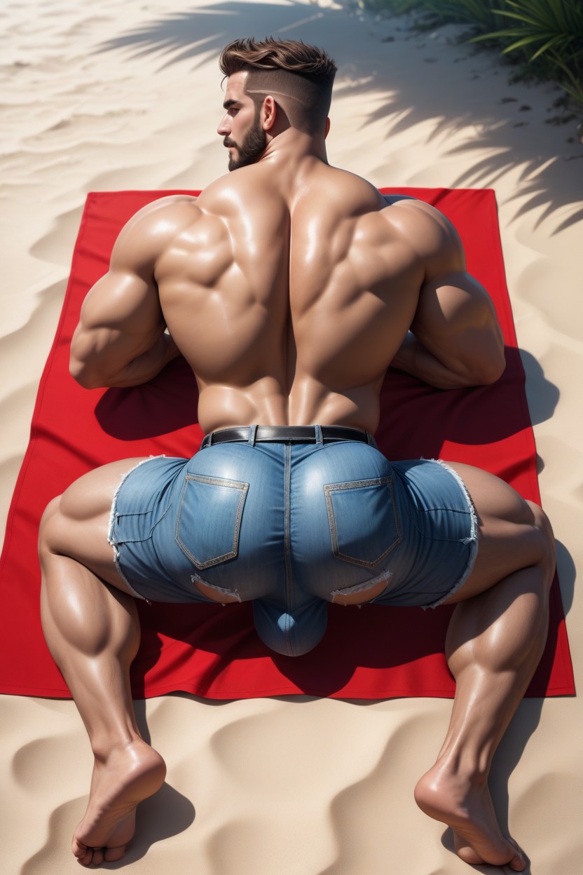 Huge Big Booty, Full Beard, Big Booty Porno gay IA