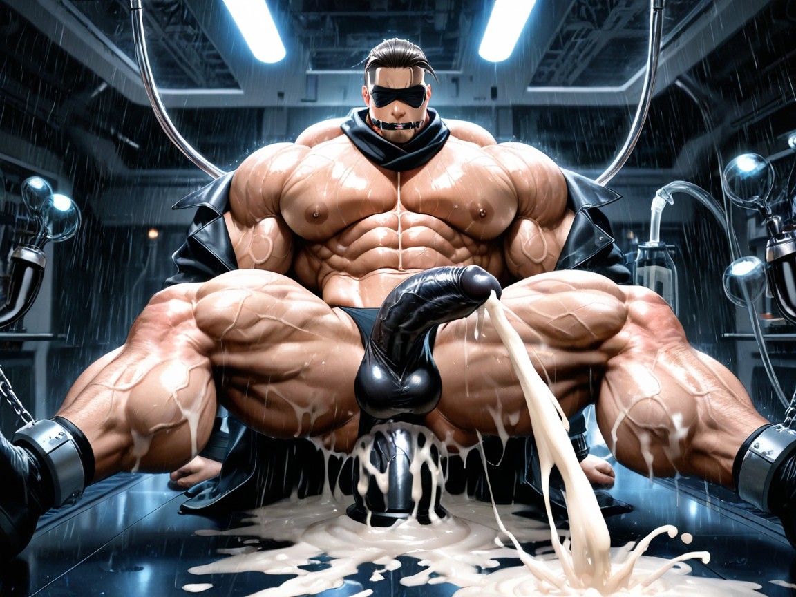 Cum Everywhere, Massive Cum, Extremely Gigantic Cum AI Gay Porn