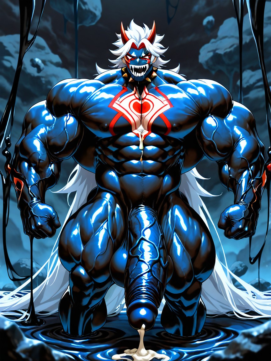 Oversized Hyper Gigantic Penis, Hyper Chest, 25+ AI Gay Porn