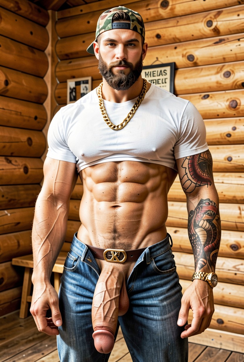 Tucker, Muscular, Model AI Gay Porn