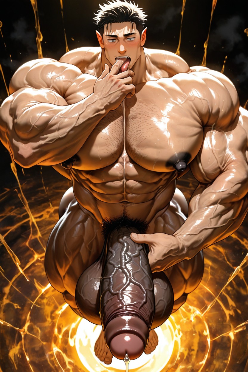 Hyper Nipples, Black Nipples, Profile AI Gay Porn