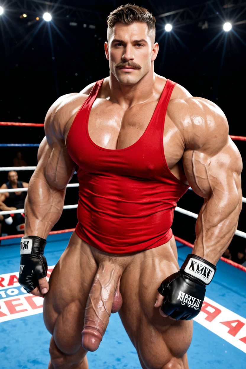 Massive Quads, 20+, Oversized Muscles AI Gay Porn