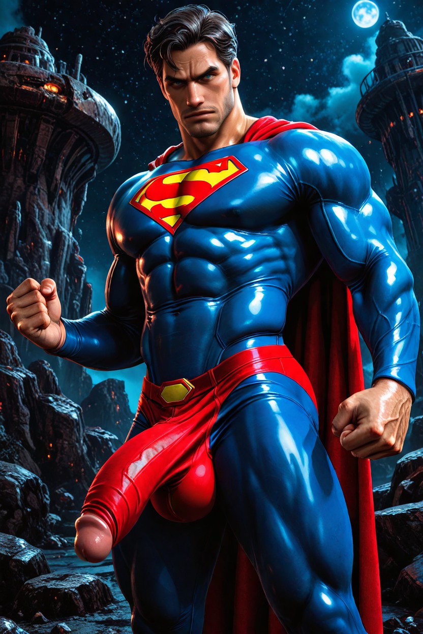 Strong Lines, Hdr, Toned Physique AI Gay Porn