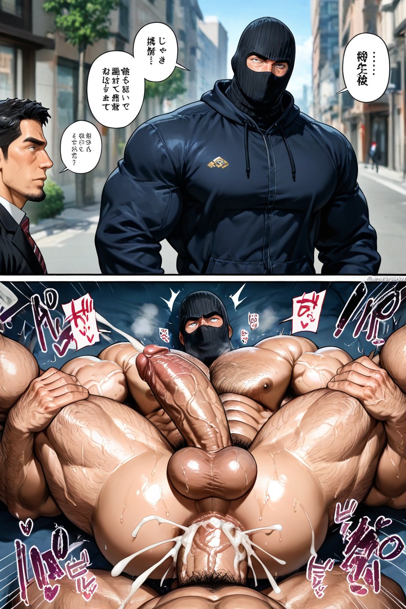 Anal, Bodies Are Distinct From Each Other, Gigantic AI Gay Porn