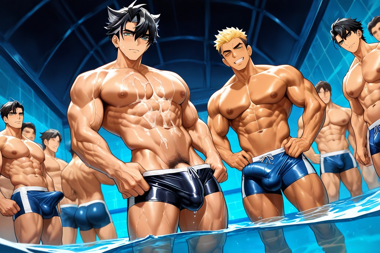 Narrowaist, Man Cumshot, Man Male AI Gay Porn