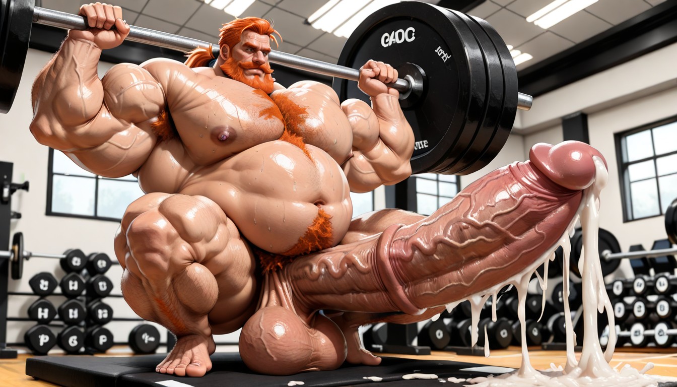 Extreme Hyper Penis, Hyper Thick Macro Penis, Impossibly Large Macro Penis AI Gay Porn