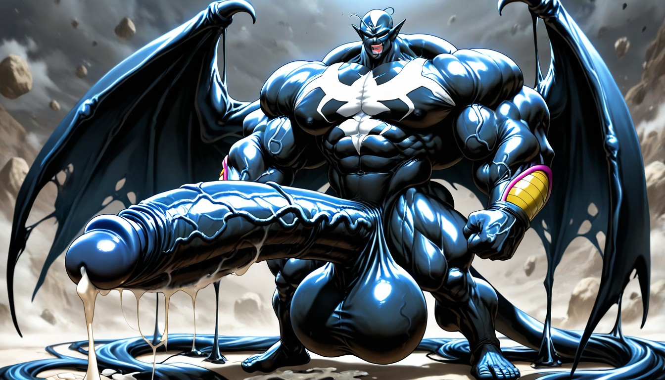Absurdly Long Oversized Hyper Penis, Oversized Hyper Gigantic Cock, Black Goo On Skin Porno gay IA