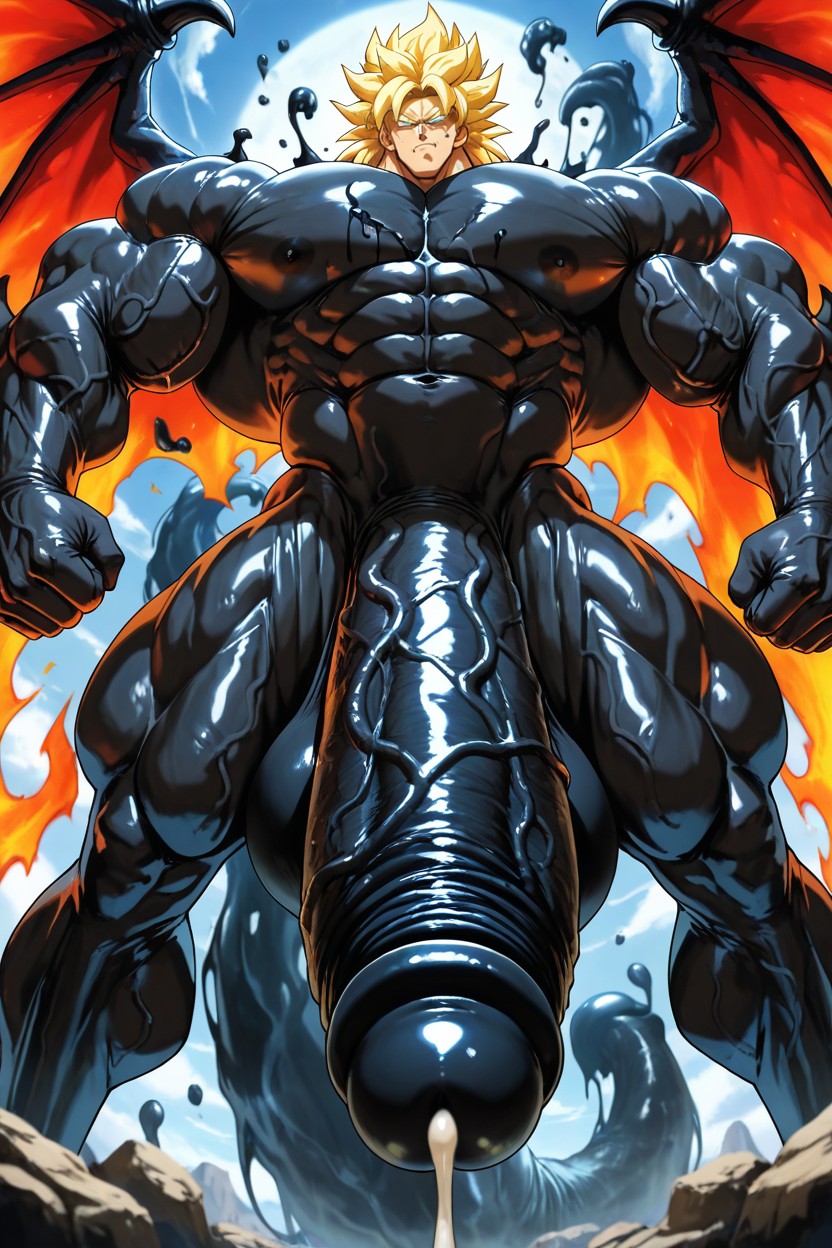 Detailed Face, Hyper Exaggerated Gigantic Muscle Physique, Tall Muscular Physique AI Gay Porn