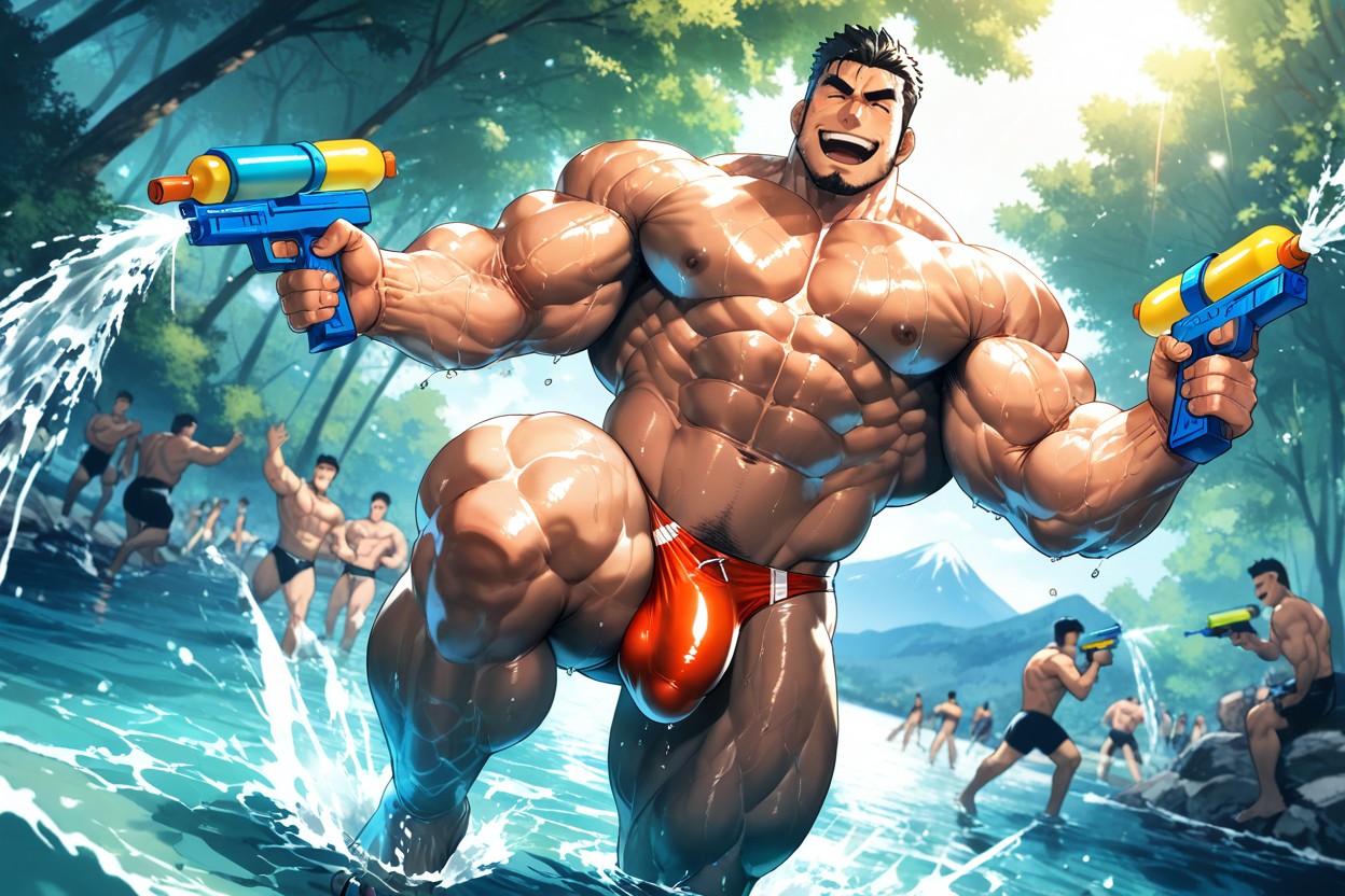 18+, Shore, Day Light AI Gay Porn