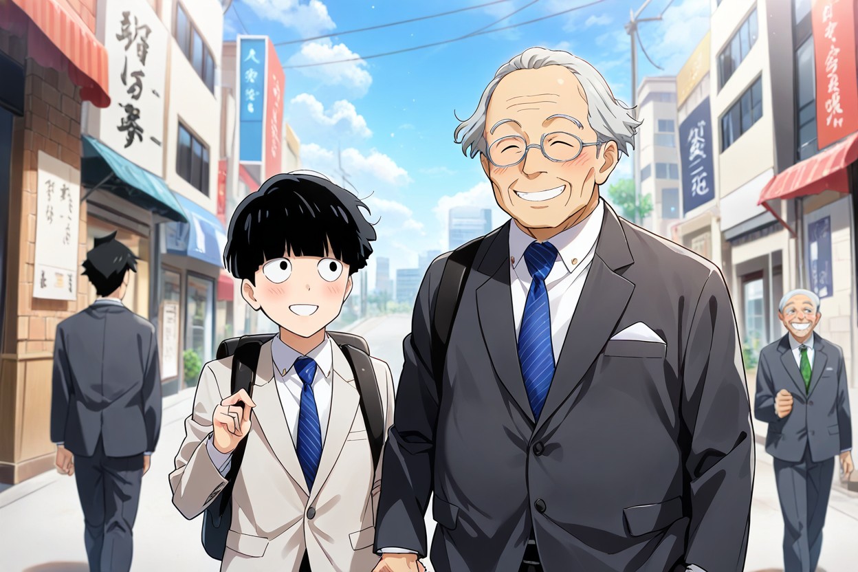 Eye Contact, Parted Lips, Joyful AI Gay Porn