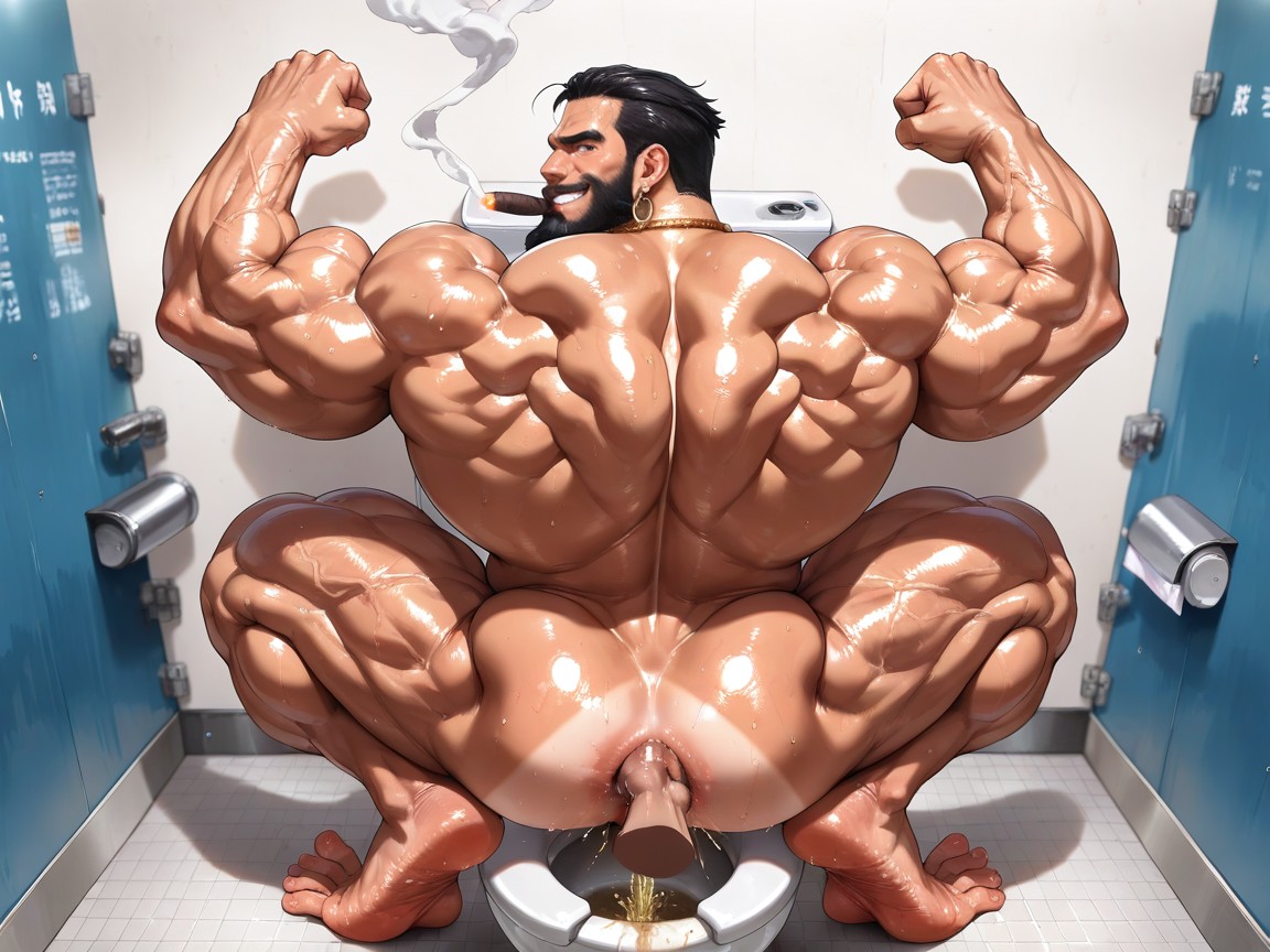 Thick Eyebrowns, Warrior, Sweaty Porno gay IA