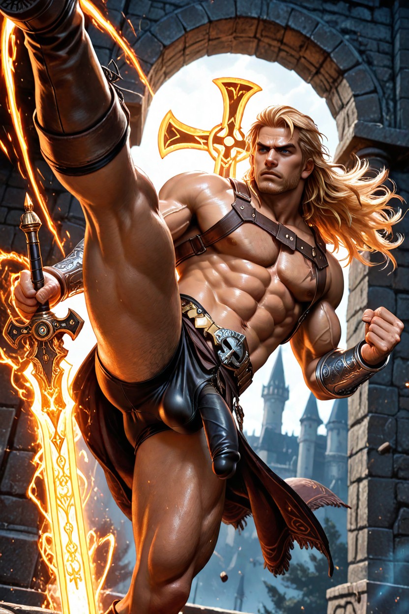 Strong Lines, Prince Adam Of Eternia, Alone AI Gay Porn