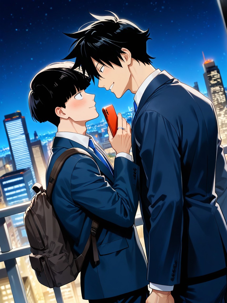 From Behind, Necktie, 1 Person AI Gay Porn