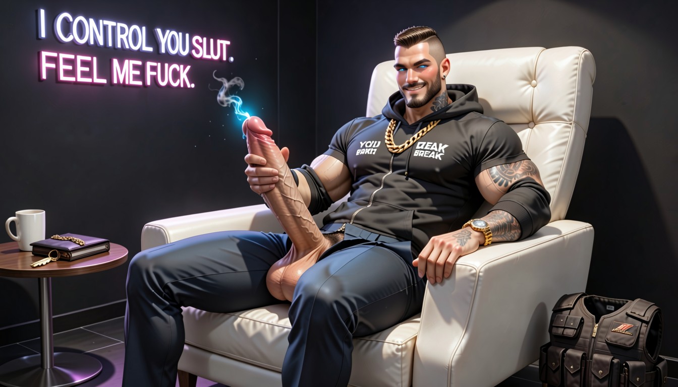 Dark Energy He Doesn't Just Fuck You - He Unmakes You Cock Inches, 20+, Designer Lounge Domination Solo X-men Recruit AI Gay Porn