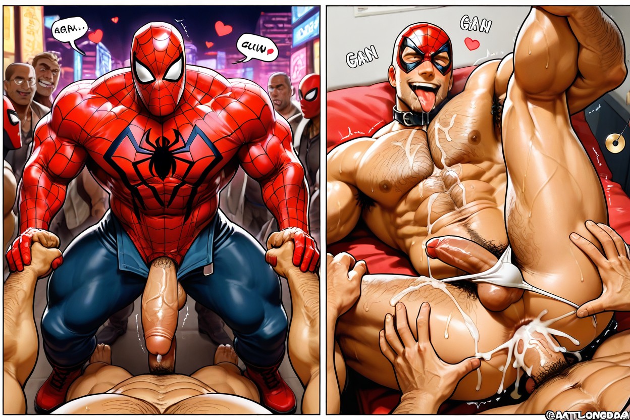 Man, Hip Thrust, Man Pubic Hair AI Gay Porn