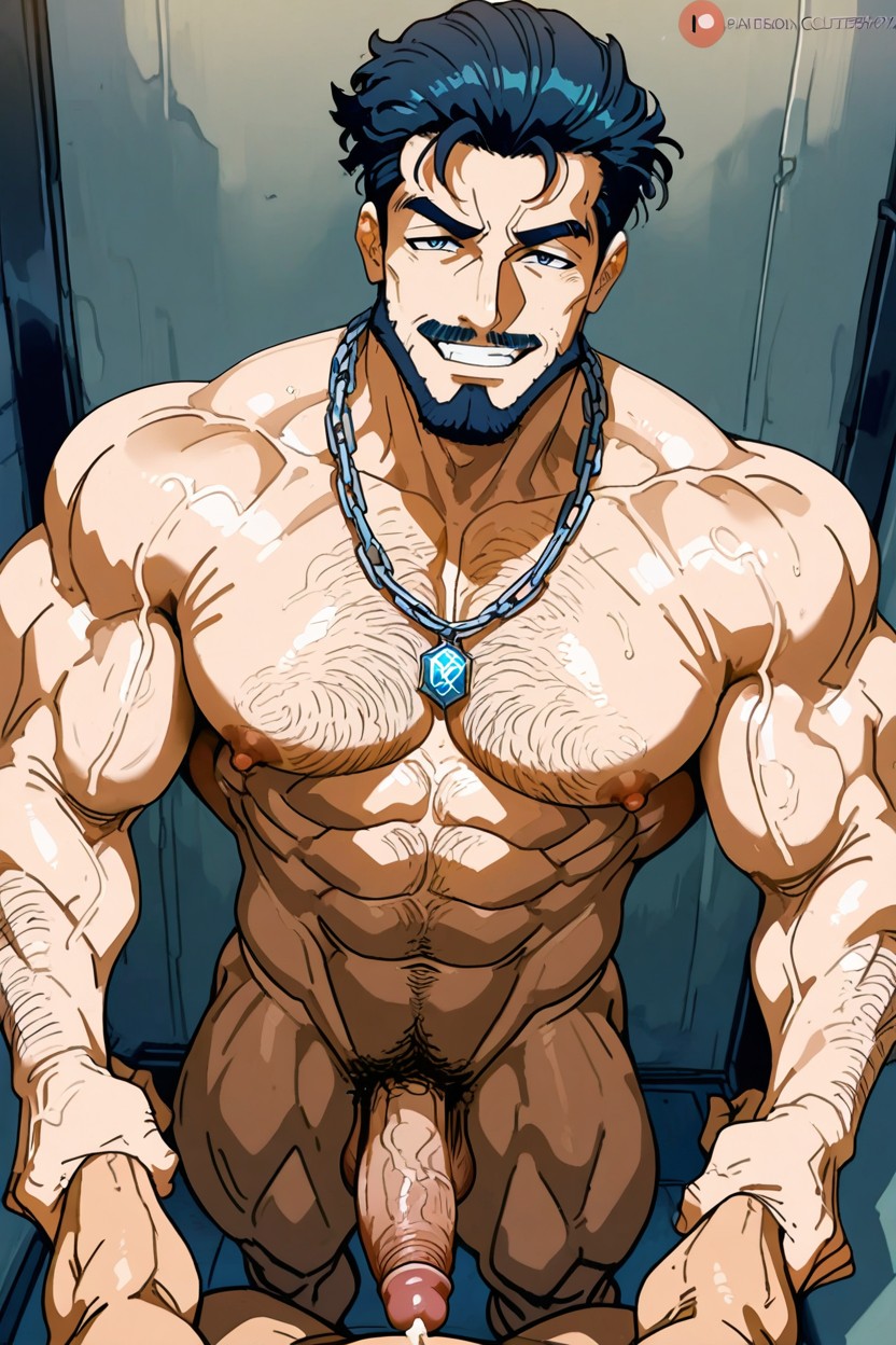 Anime Style, Lady Fuck Wagner, Bara AI Gay Porn