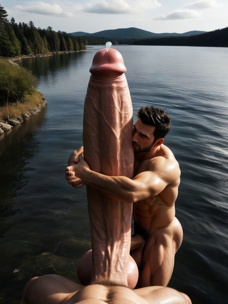 Cock Bigger Than Body, Buskless, Helping Hand AI Gay Porn