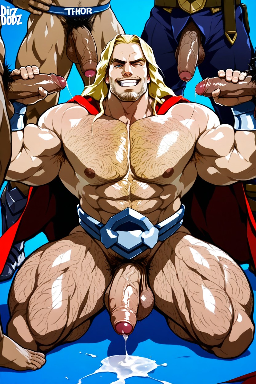 25+, Zoomed In, Heroic Pose Porno gay IA