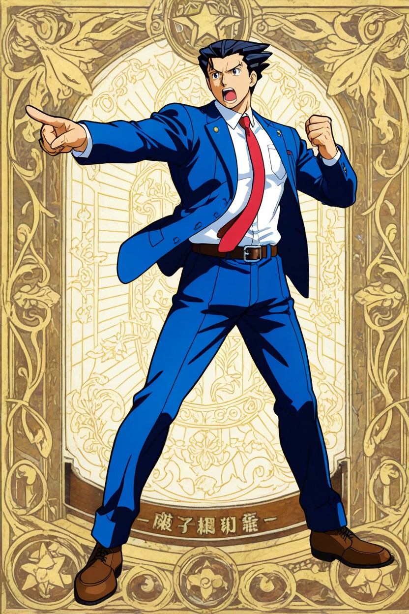 Sharp Focus, Dynamic Angle, Capcom Illustration Style AI Gay Porn