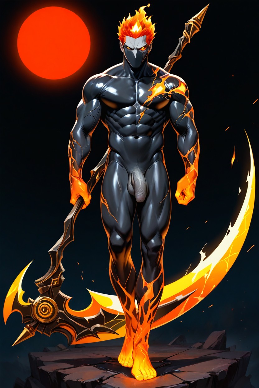 Red Sun, Lively Personality, Highly Detailed ゲイAIポルノ