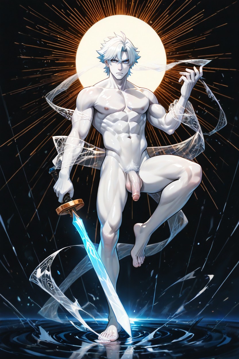 Full Body, Pale Skin, 18+ AI Gay Porn